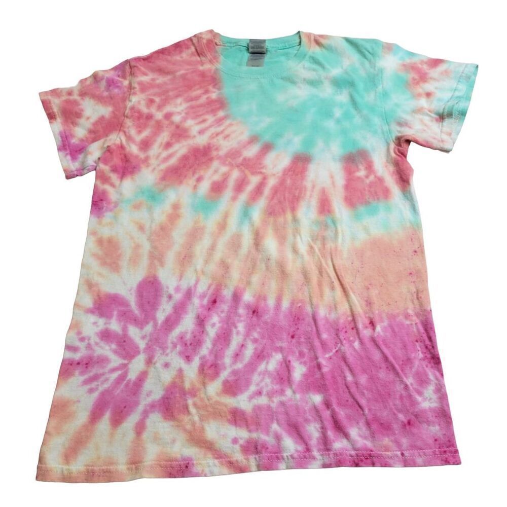 Gildan Heavy Cotton Tie-Dye shirt S
